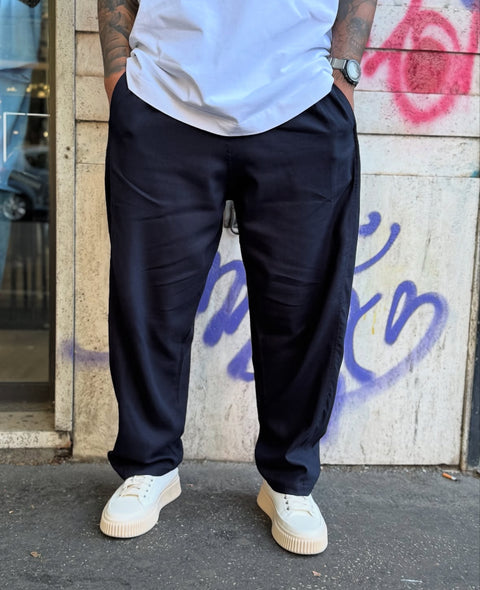 Pantalone E18 blu notte