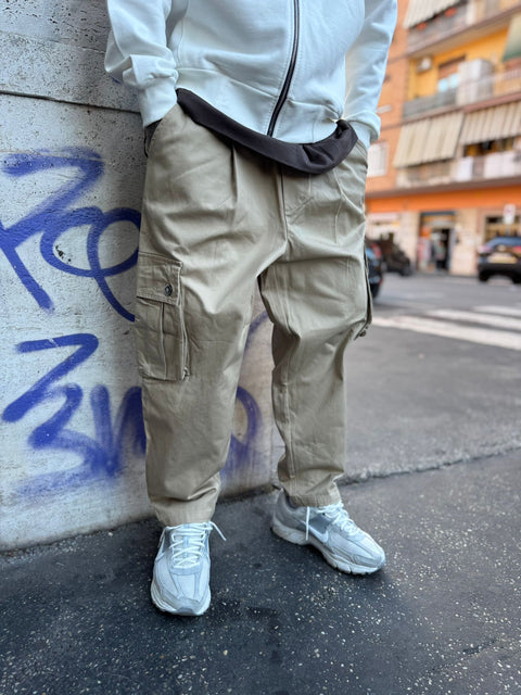 Pantalone Cargo 058P Beige