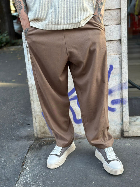 Pantalone E18 marrone