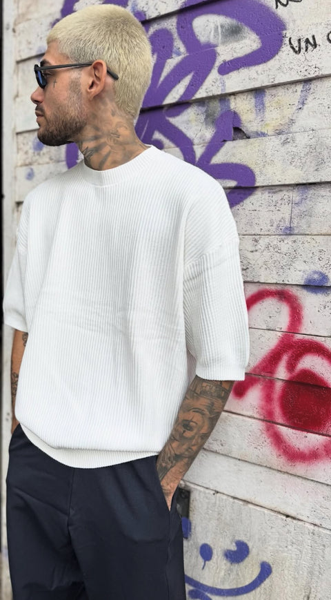 T-shirt Casual W102 White