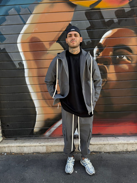 Tracksuit 0607G Grigio scuro