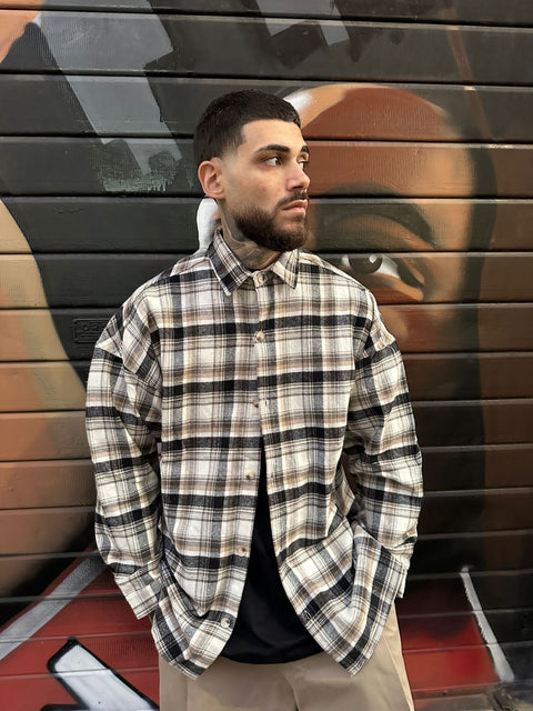 Camicione Quadri Over 462-30