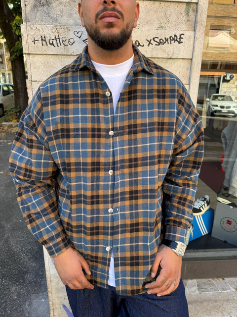 Camicia Quadri Oversize 462-20