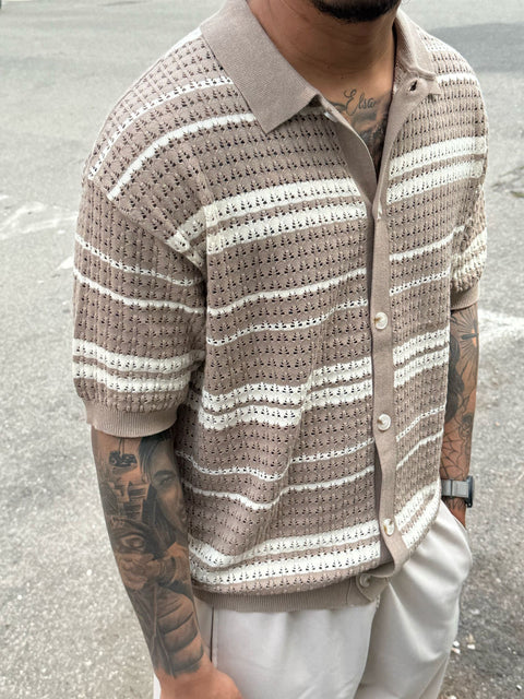 Polo camicia traforata W894