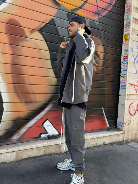 Tracksuit 0607G Grigio scuro