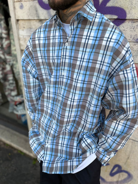 Camicia Quadri Over 462-01