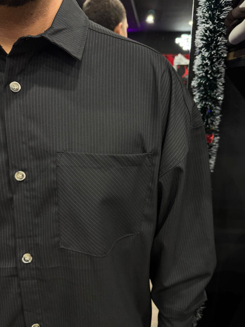 Camicia Over Gessata 210G