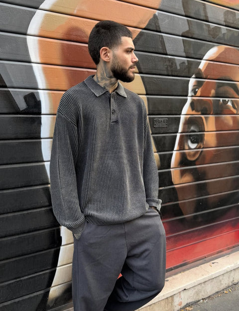 Polo Manica Lunga Coste W115