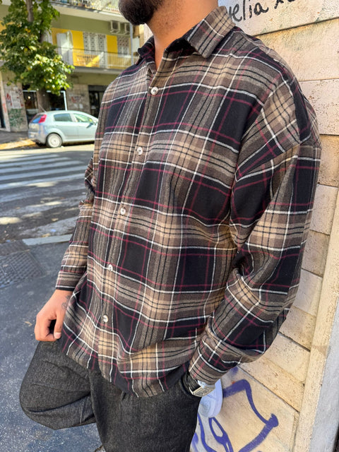 Camicia Quadri Oversize 462-20