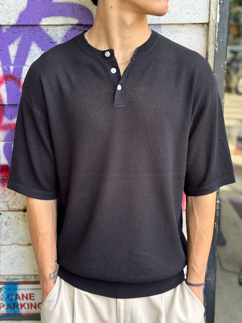 T-shirt a Filo Con Bottoni W318