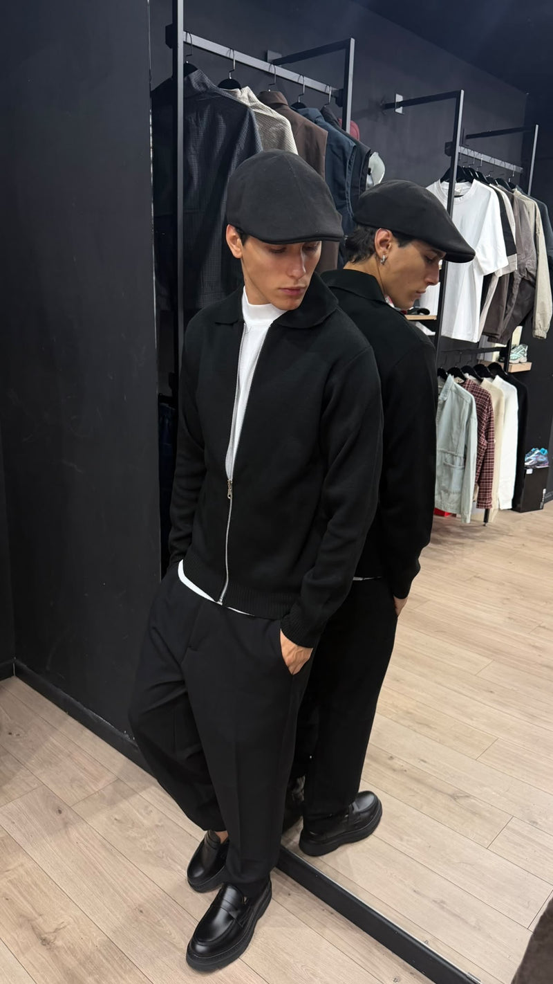 Maglioncino Polo Zip
