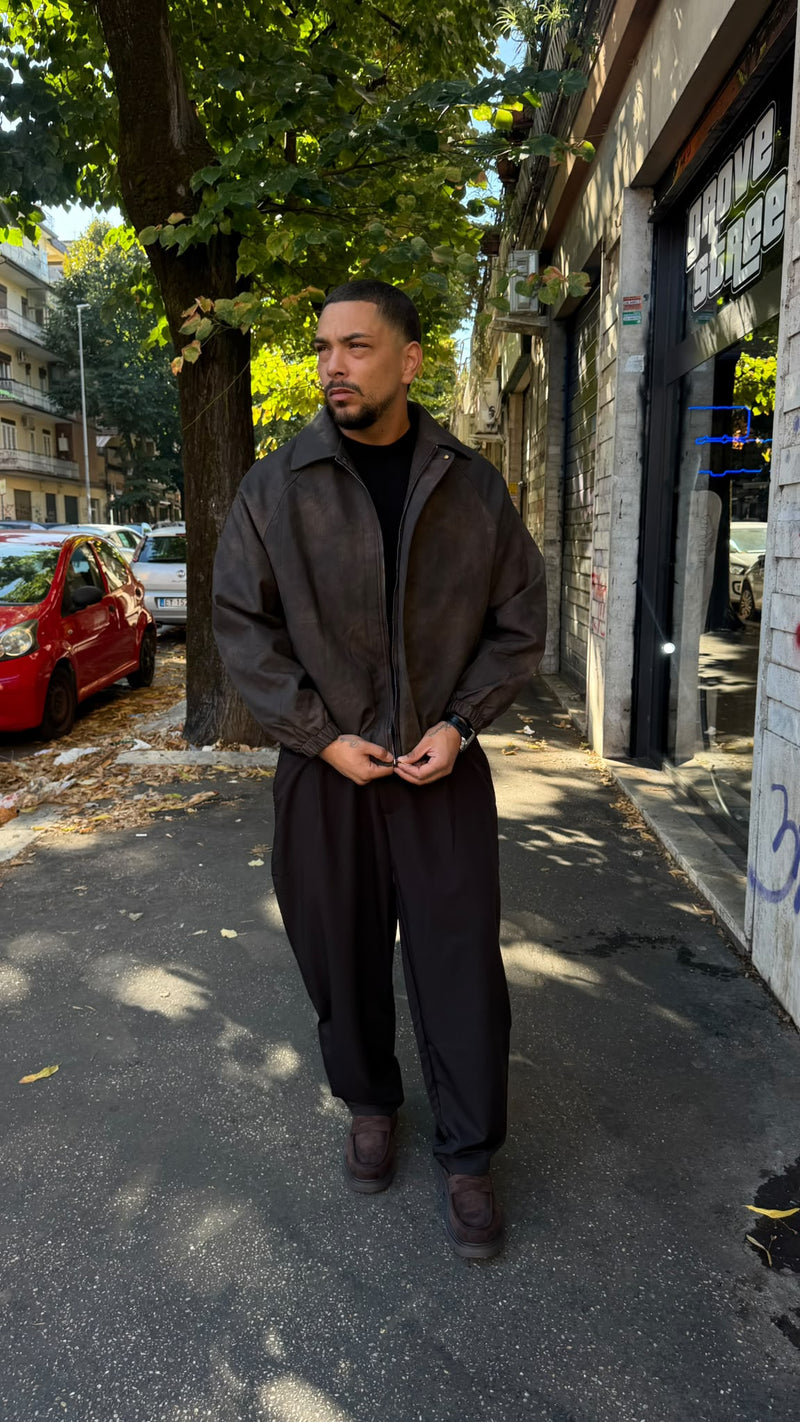 Bomber Stonewash