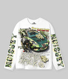 T-shirt Noissey Camo Supercar e Cash