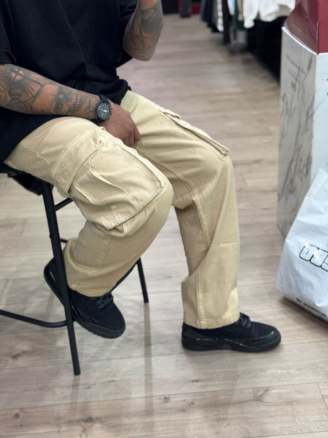 Jeans baggy cargo basic GGM