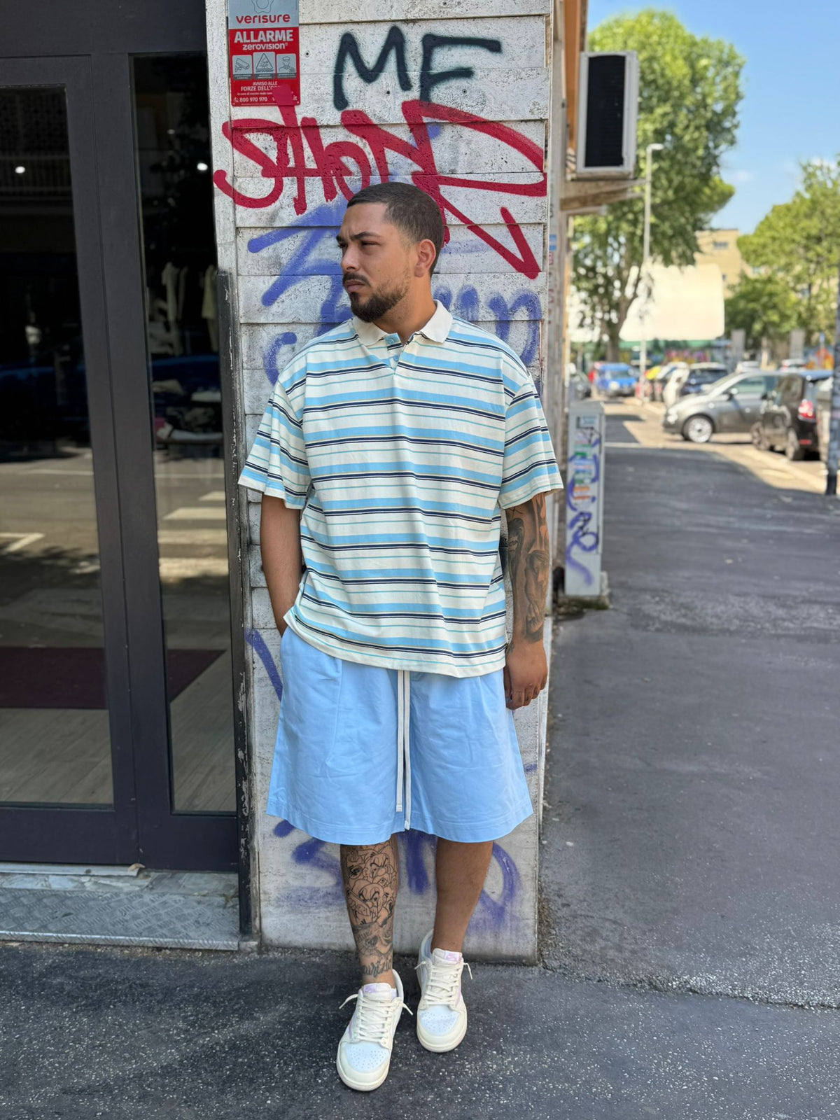Polo Over Stripes 268G