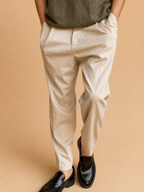 Pantaloni Sartoriali Straight Grovestreet Clothing
