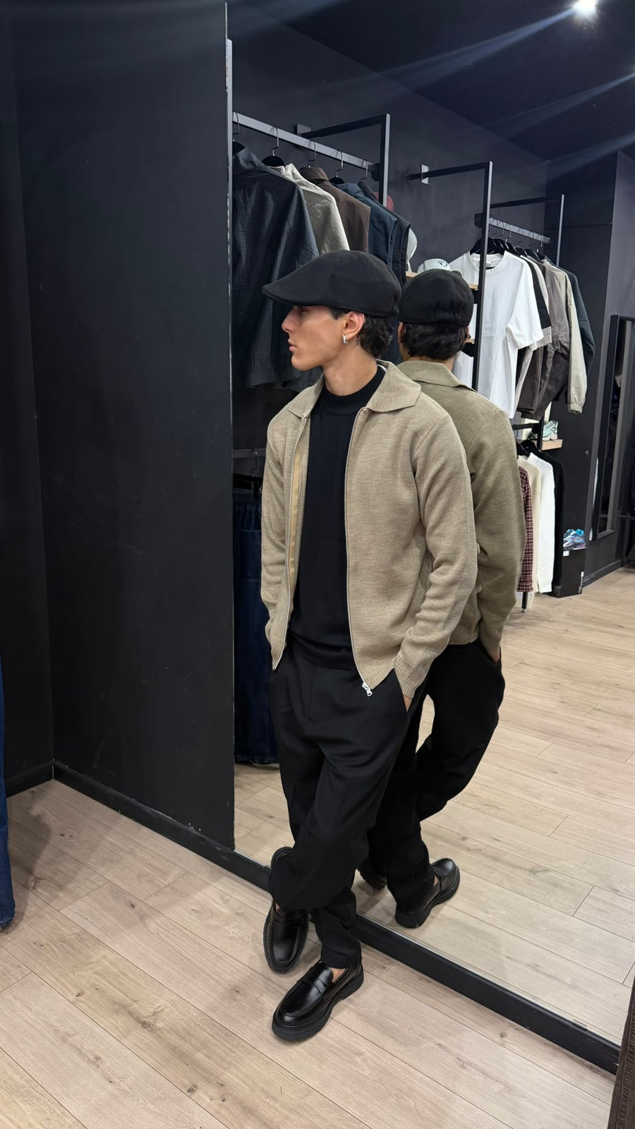 Maglioncino Polo Zip