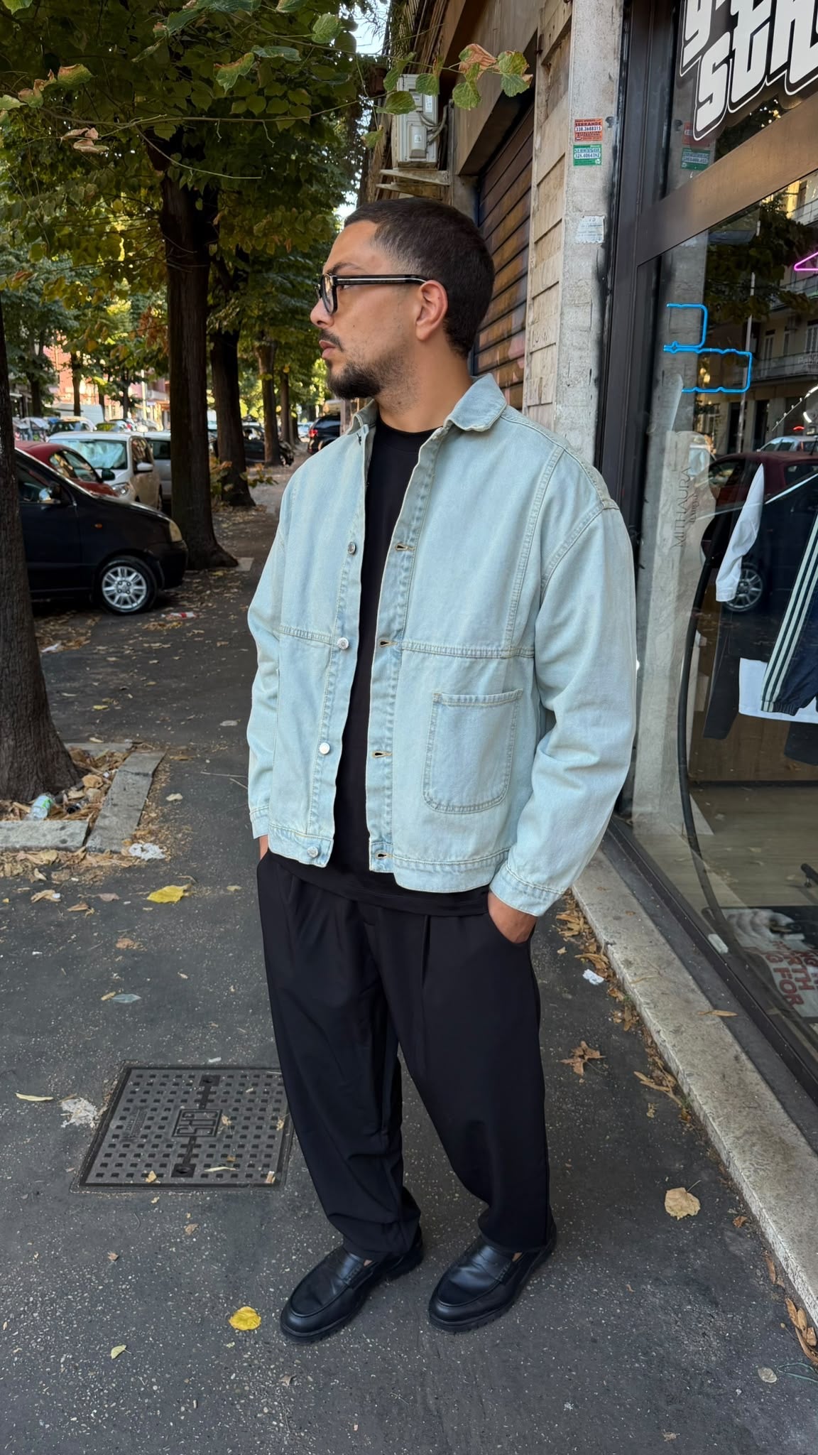 Camicione Denim TB
