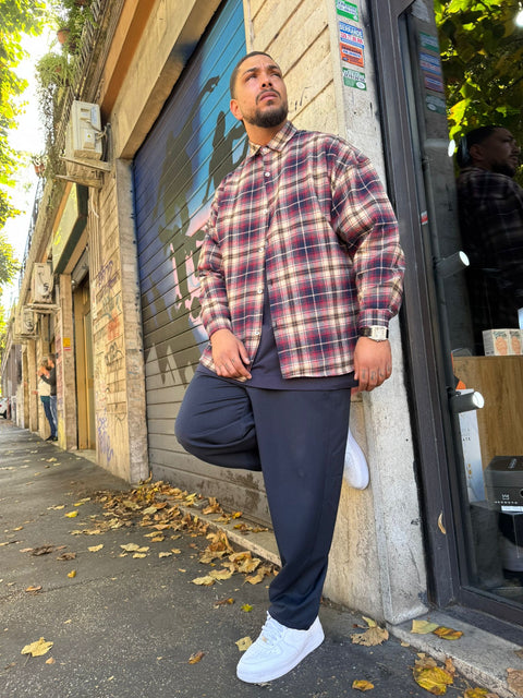 Camicia Quadri Oversize 462-20