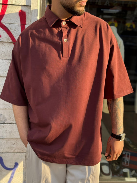 Polo Oversize Tinta Unita 906