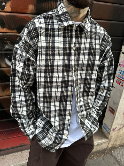 Camicione Quadri Over 557-7