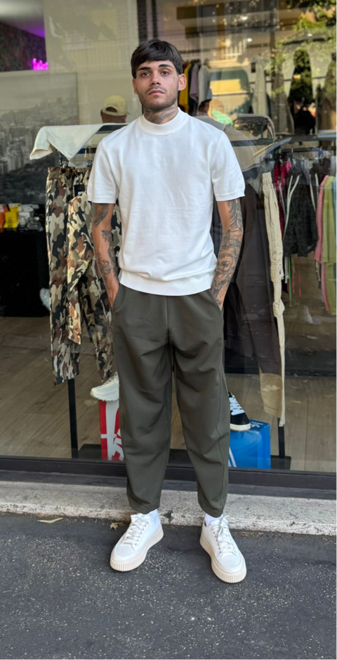 Pantalone 2501 Verde militare