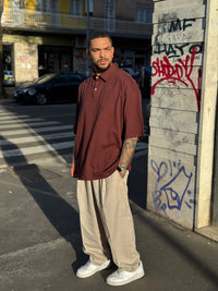 Polo Oversize Tinta Unita 906
