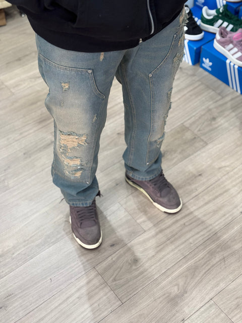 Jeans Qbrick baggy strap