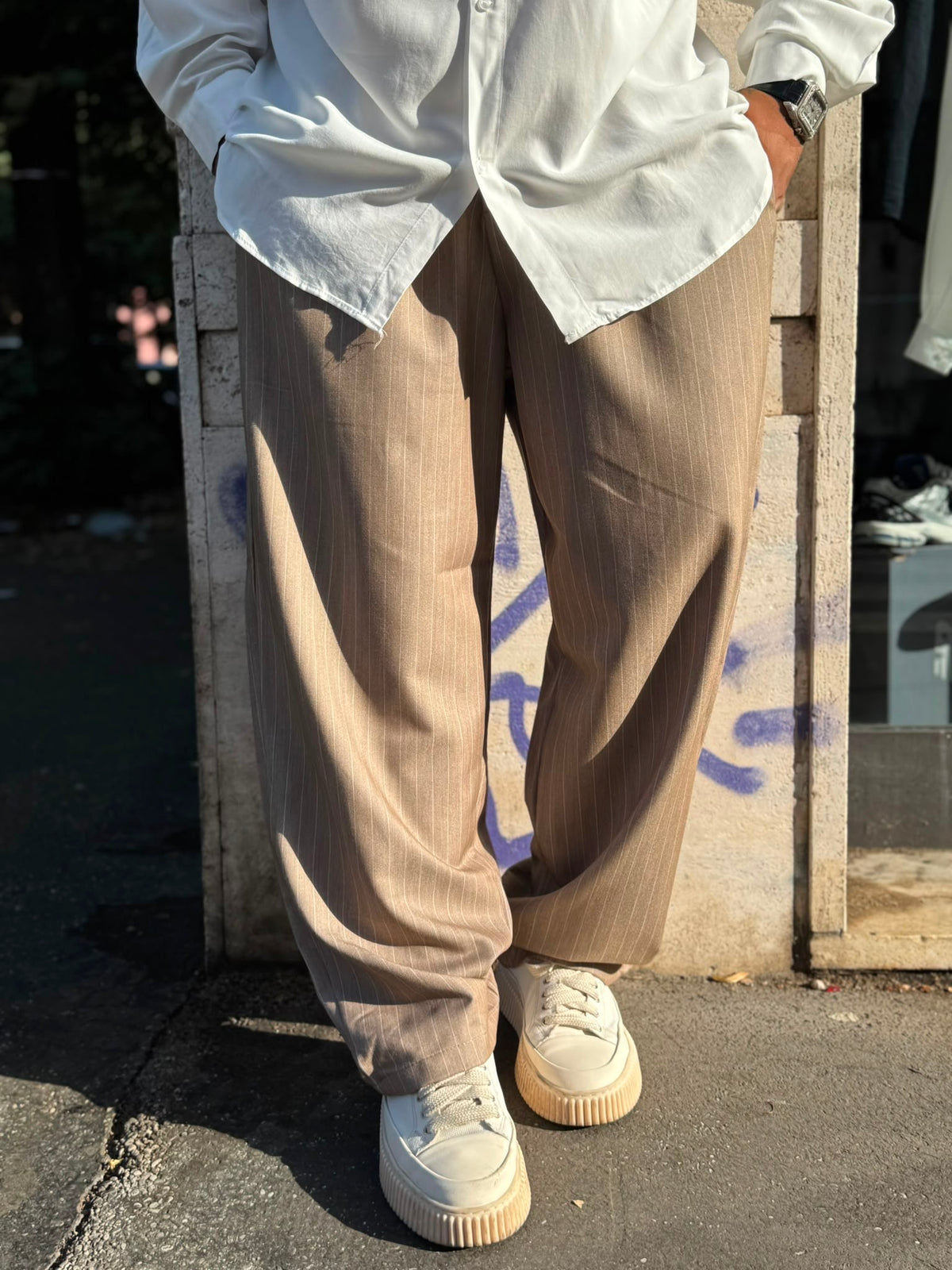Pantalone Gessato FK01