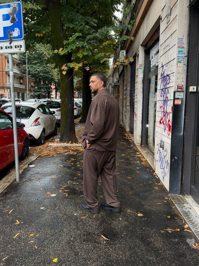 Pantalone wide fit