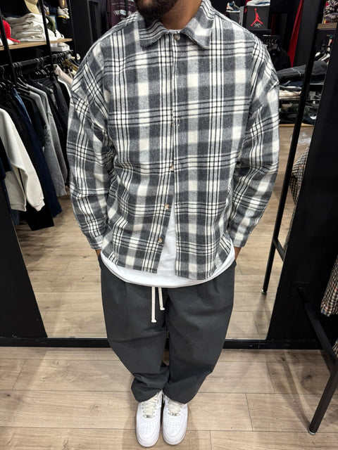 Pantalone Over Grigio Scuro 101