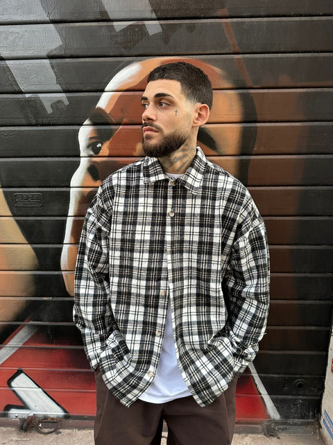 Camicione Quadri Over 557-7