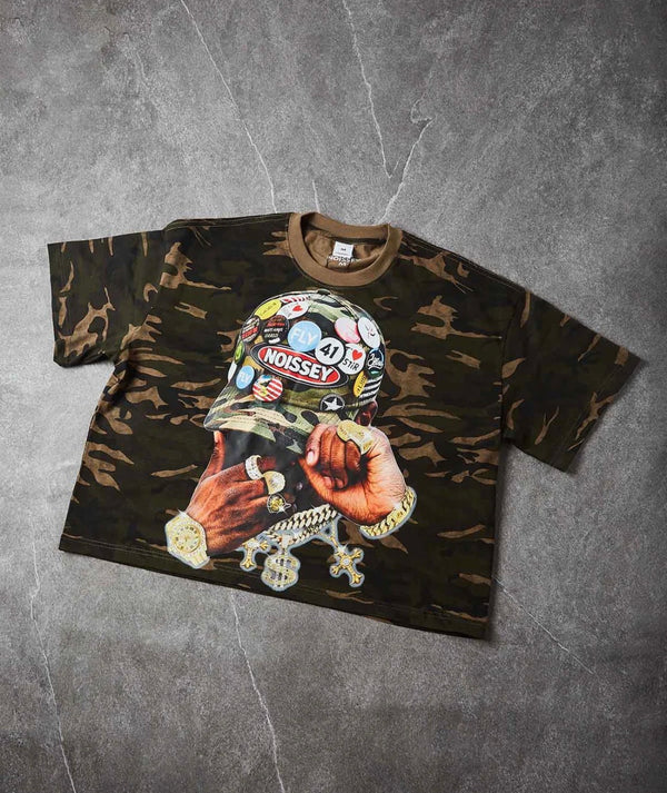 T-shirt Noissey Patchwork Camo Cap