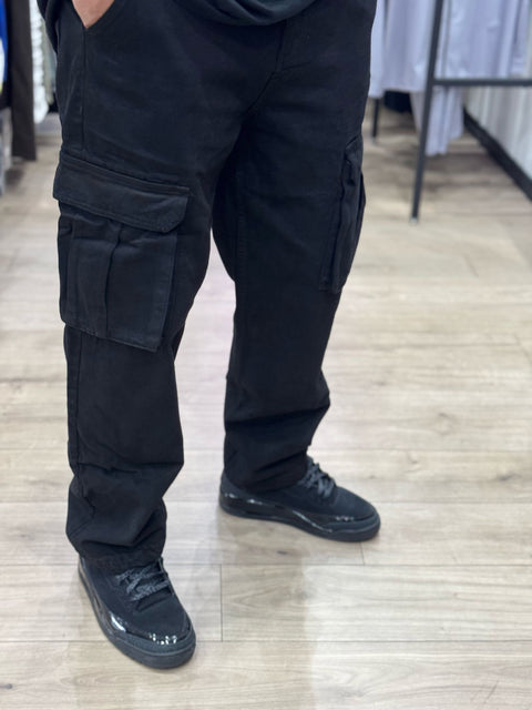 Jeans baggy cargo basic GGM