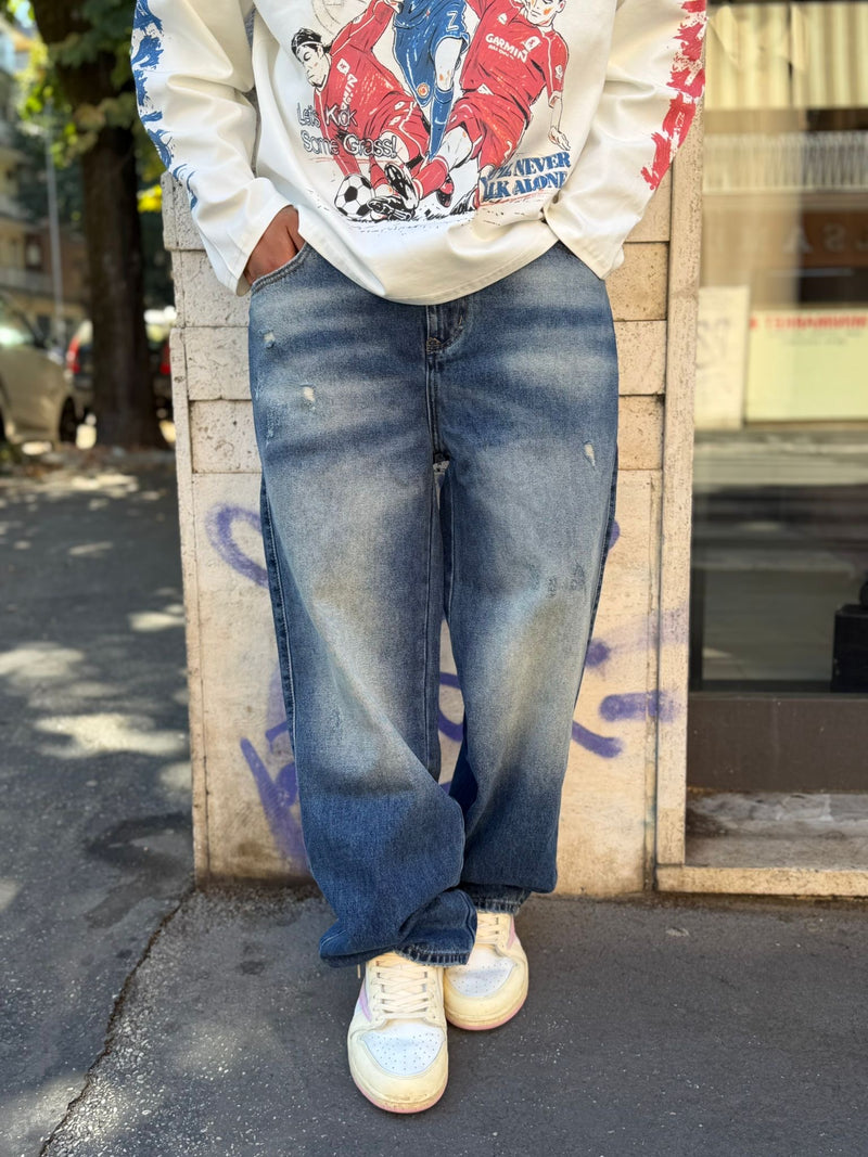 jeans baggy yx3745