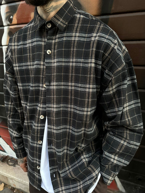 Camicione Quadri Over 462-27