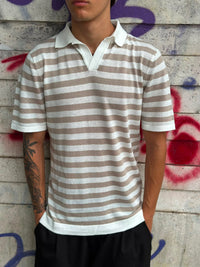 Polo in Filo a Righe