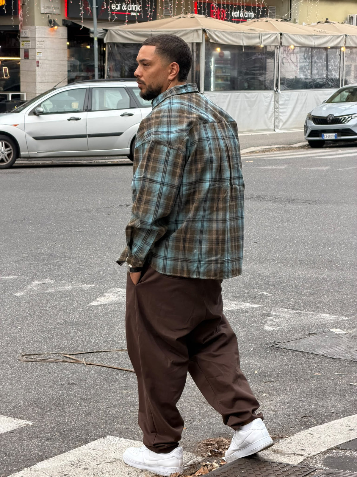 Camicia a quadri Roma