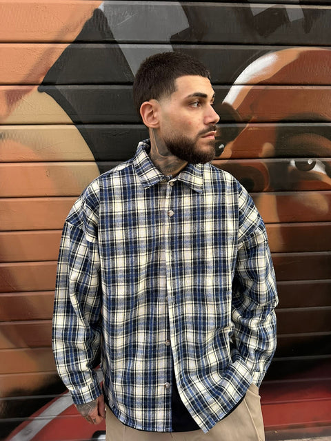 Camicione Quadri Over 557-8