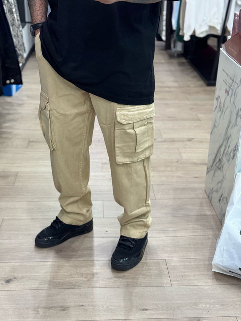 Jeans baggy cargo basic GGM