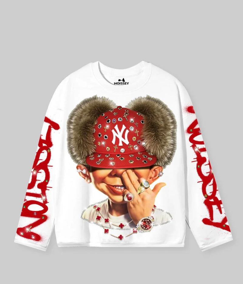 T-shirt Noissey Iced Out Red Cap