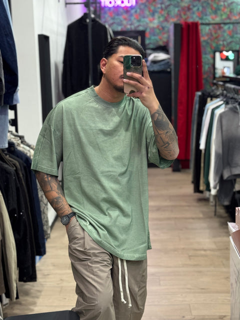 T-shirt washed over