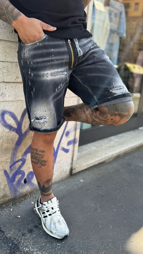 Jeans DM zip