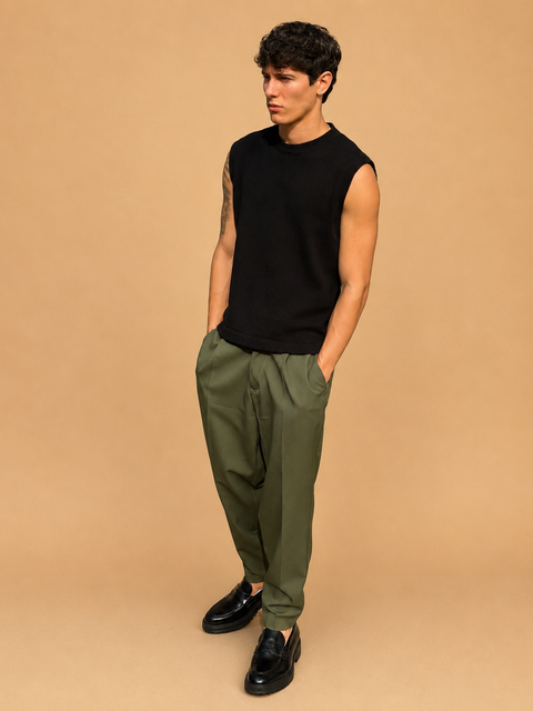 Pantaloni Sartoriali Straight Grovestreet Clothing