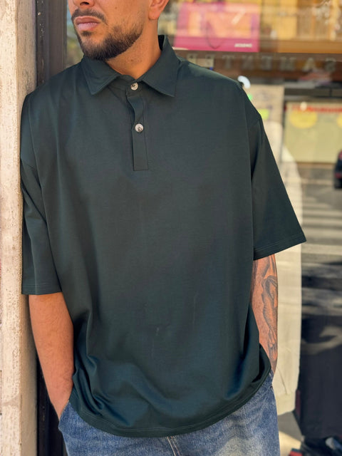 Polo Oversize Tinta Unita 906