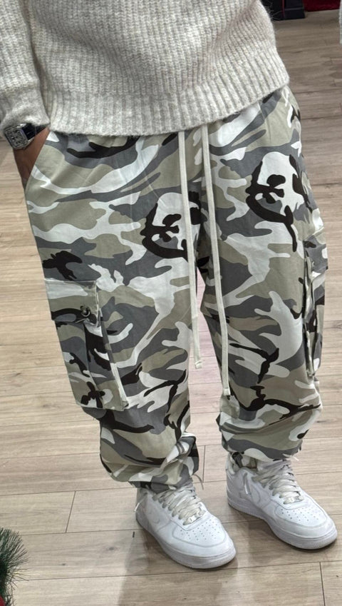 Pantalone Cargo Militare 217P