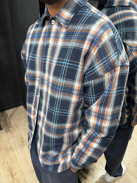 Camicione Over Quadri 557-17