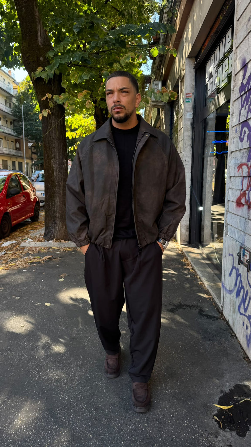 Bomber Stonewash