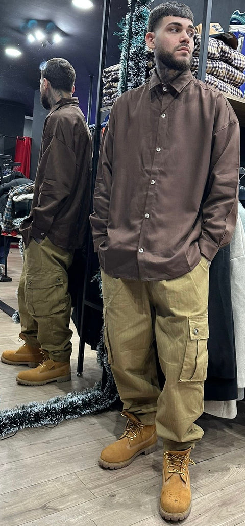 Camicione Over Monocolore 494