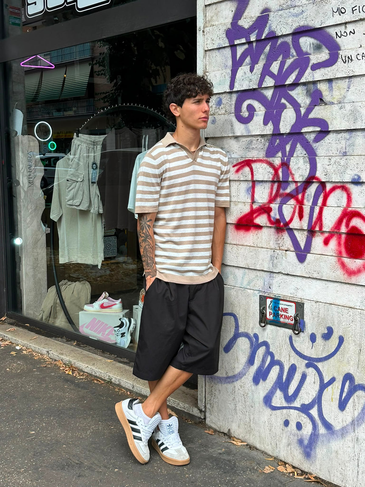 Polo in Filo a Righe